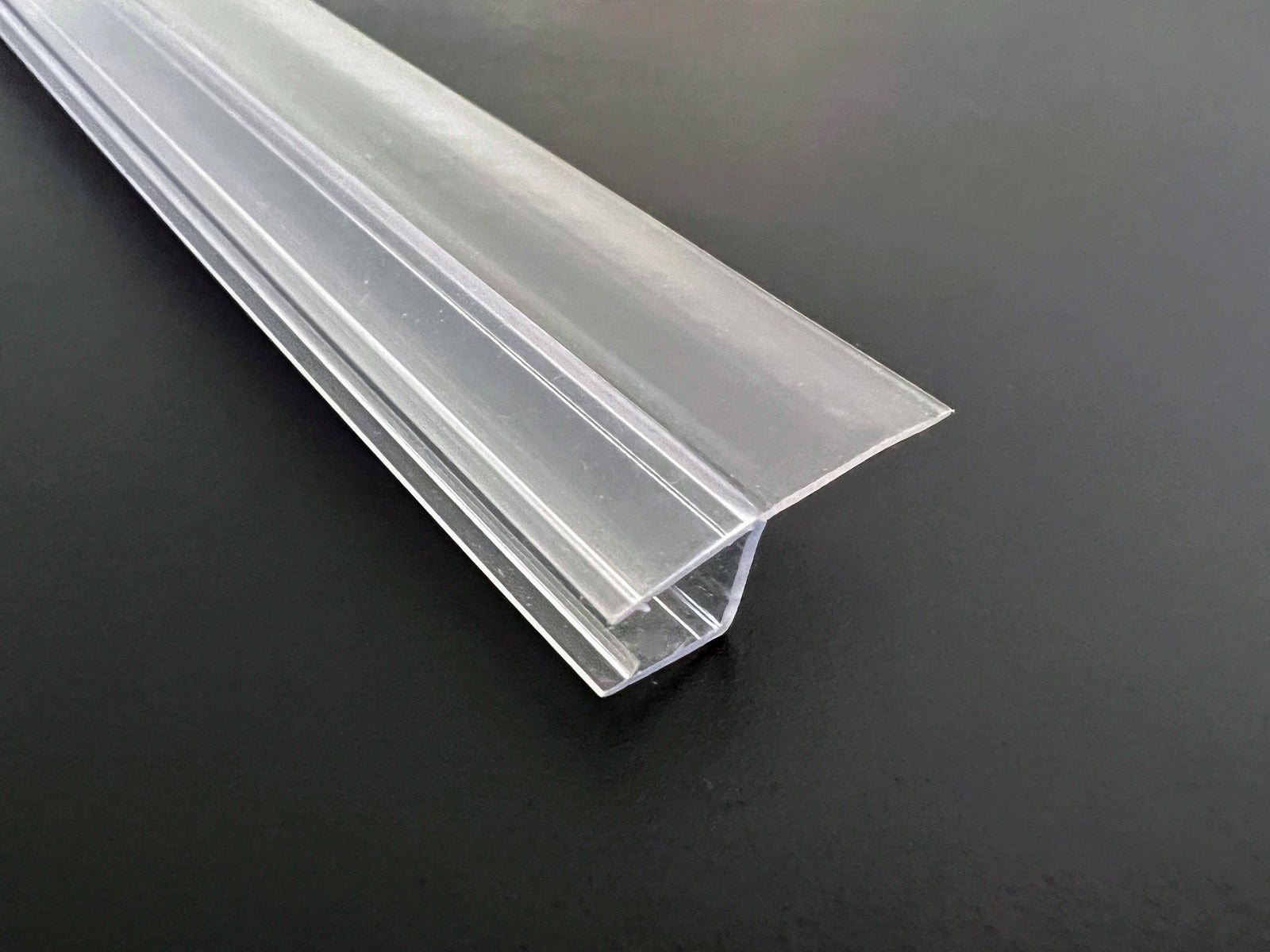 Duschlippendichtung gerade weiche Lippe 180° – Für 6 oder 8 mm Glas – Art.Nr. 003