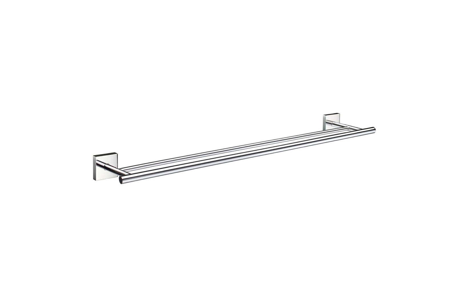HOUSE Handtuchstange doppelt, Länge 648 mm, Oberfläche Chrom poliert