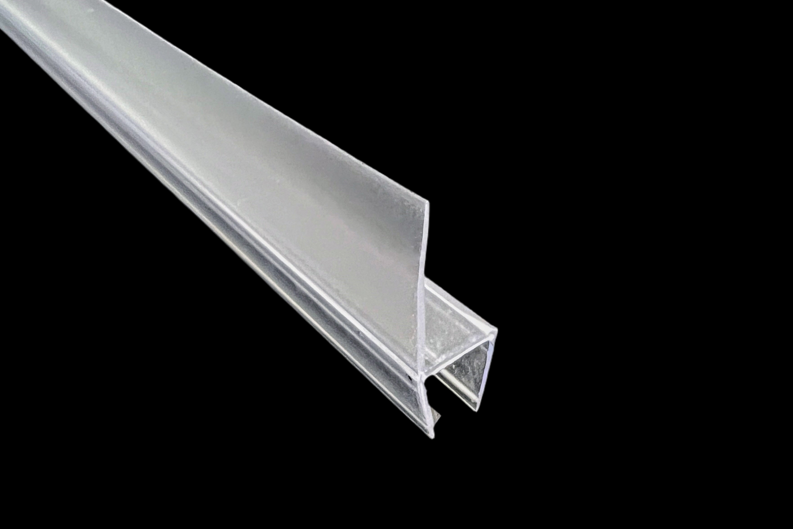 Duschlippendichtung gerade weiche Lippe 180° – Für 6 oder 8 mm Glas – Art.Nr. 003