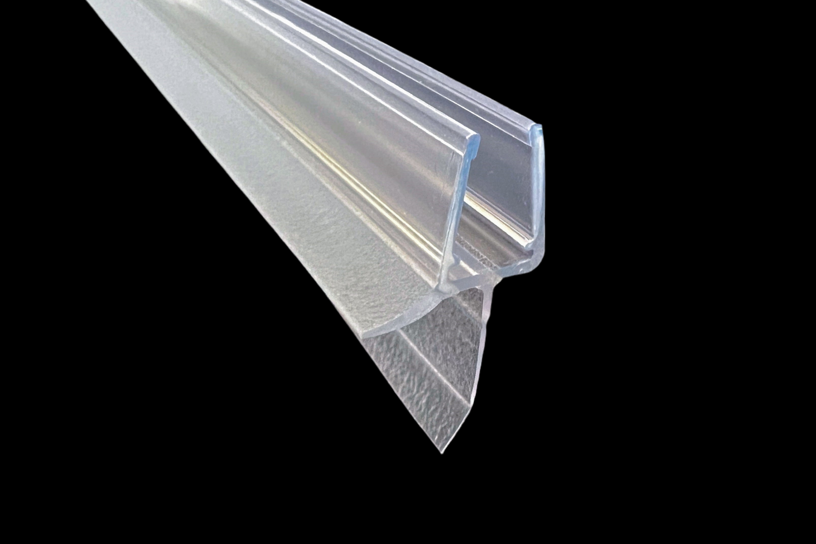 Duschdichtung mit kürzbarer 20 mm Lippe – Für 6 oder 8 mm Glas, Lücken 18-22 mm – Art.Nr. 5104