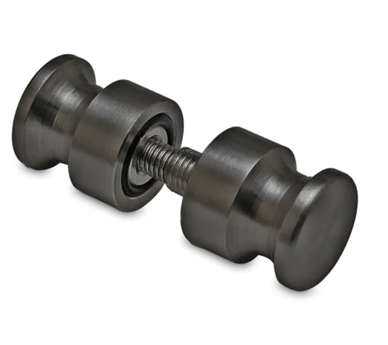 Dusch-Türknopf V2A – für 8–12 mm Glasstärke, Art.Nr. 102