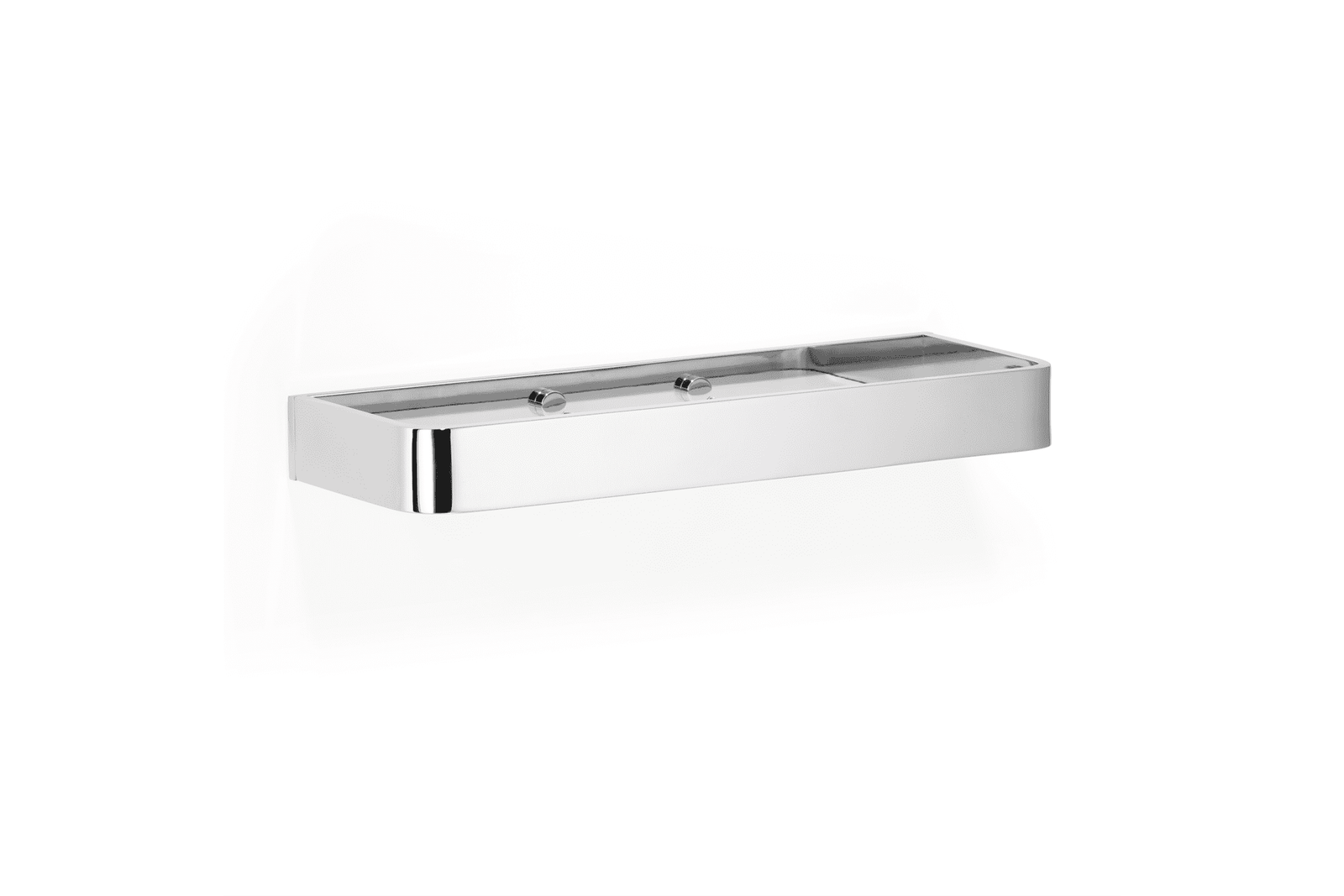 Giese Duschablage mit Reling und Einlegeboden weiß Chrom