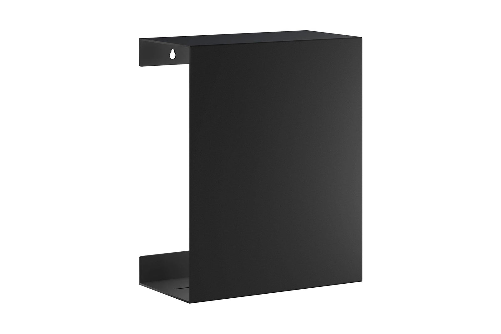 Smedbo Sideline Duschregal Hide – Schwarz Aluminium mit verdeckter Befestigung, Art.Nr. DB5020