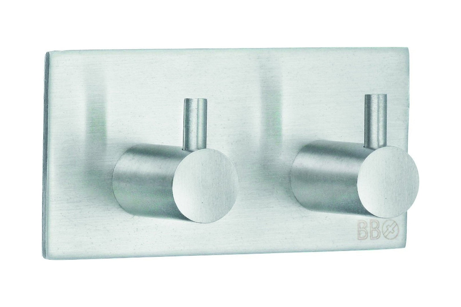 Selbstklebender Design-Doppelhaken eckig, Art.Nr. 1106