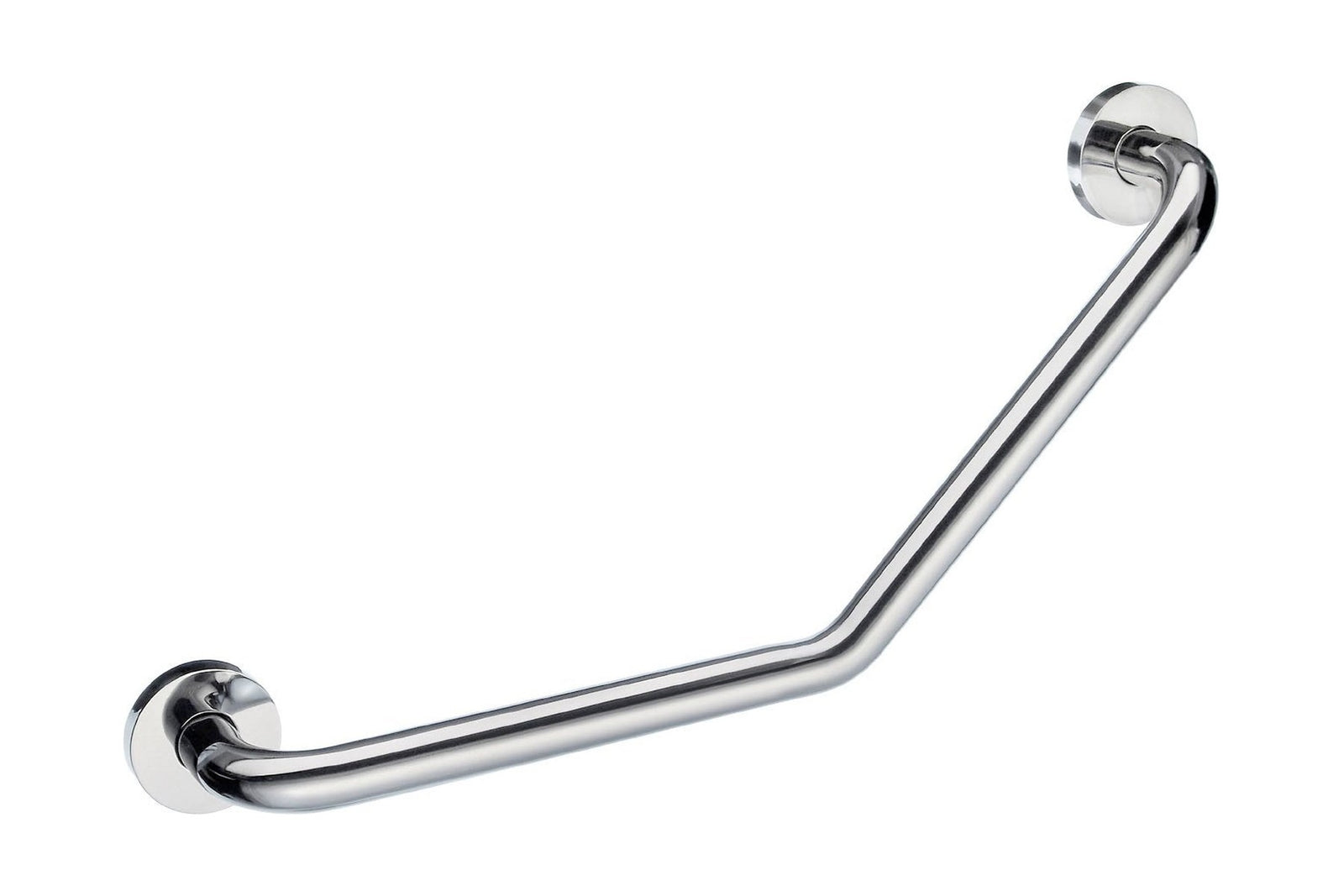 Smedbo LIVING Wannengriff gewinkelt 135 Grad, 500 mm, Ø 25 mm, Edelstahl poliert