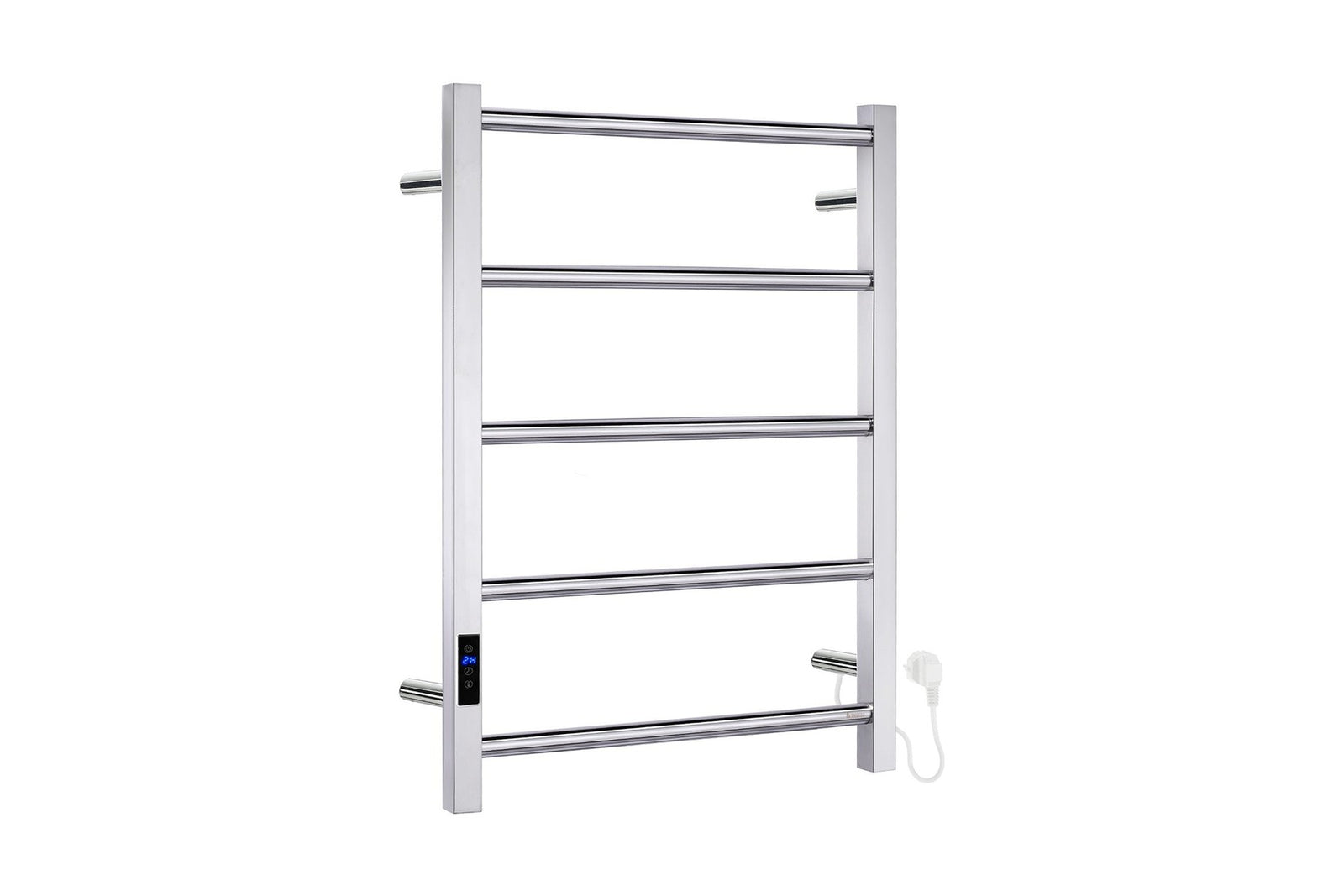Smedbo DRY Handtuchwärmer elektrisch mit Timer, Kompakt, 500 x 689 mm, Schwarz oder poliert, Art.Nr. FK705