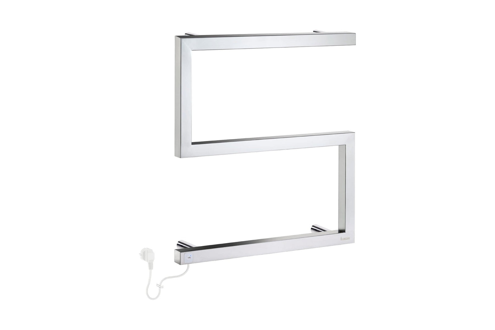 Smedbo DRY Handtuchwärmer elektrisch mit Timer, S-Modell, 500 x 525 mm, Edelstahl poliert, Art.Nr. FK707