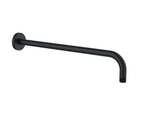 Vigour Wand-Brausearm V4 450 mm rund schwarz matt
