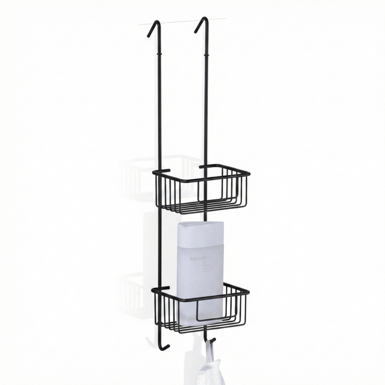Giese Bodyguard Duschkorb – Stilvolles Platzwunder zum Einhängen für 6–9 mm Glas