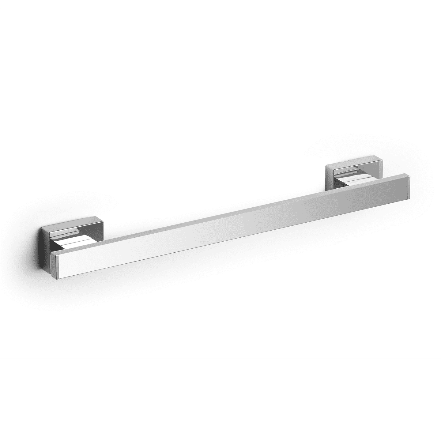 Giese Badetuchhalter eckig 590 mm, Chrom glanz, Magnetbefestigung für Heizkörper