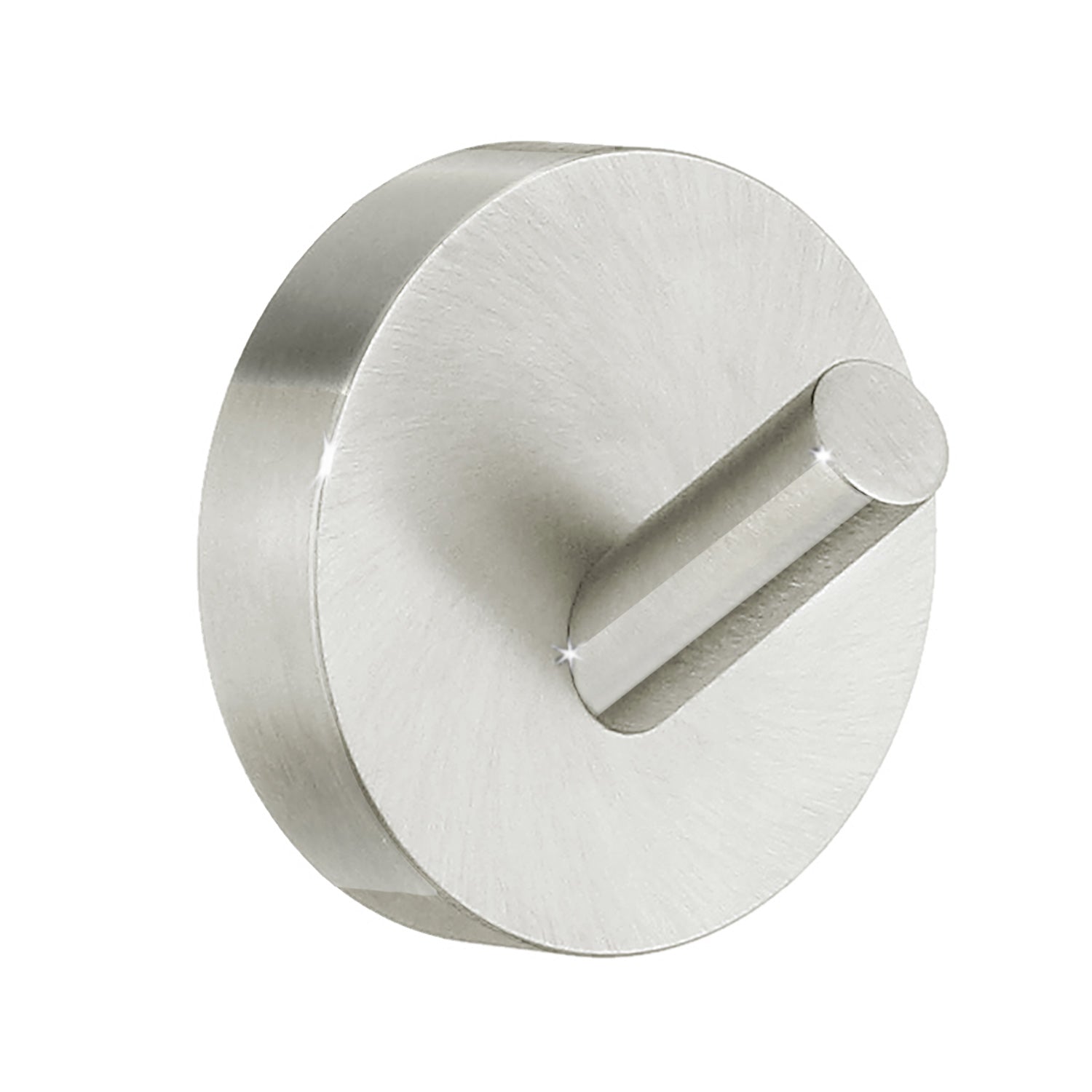HOME Handtuchhaken Durchmesser 48 mm, Nickel gebürstet