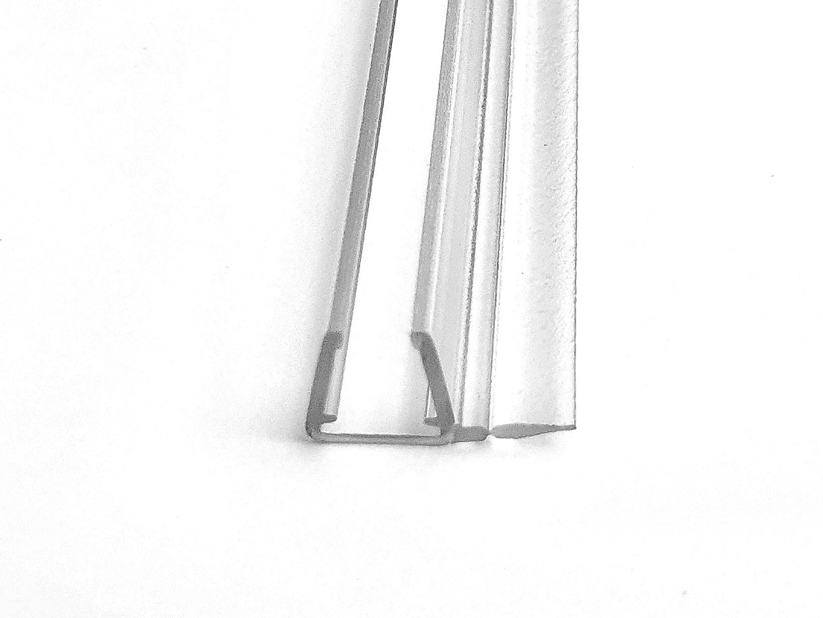 Überlappungsdichtung für Schiebetüren – Für 6 oder 8 mm Glas universal, Lücken 8-12 mm – Art.Nr. 5211