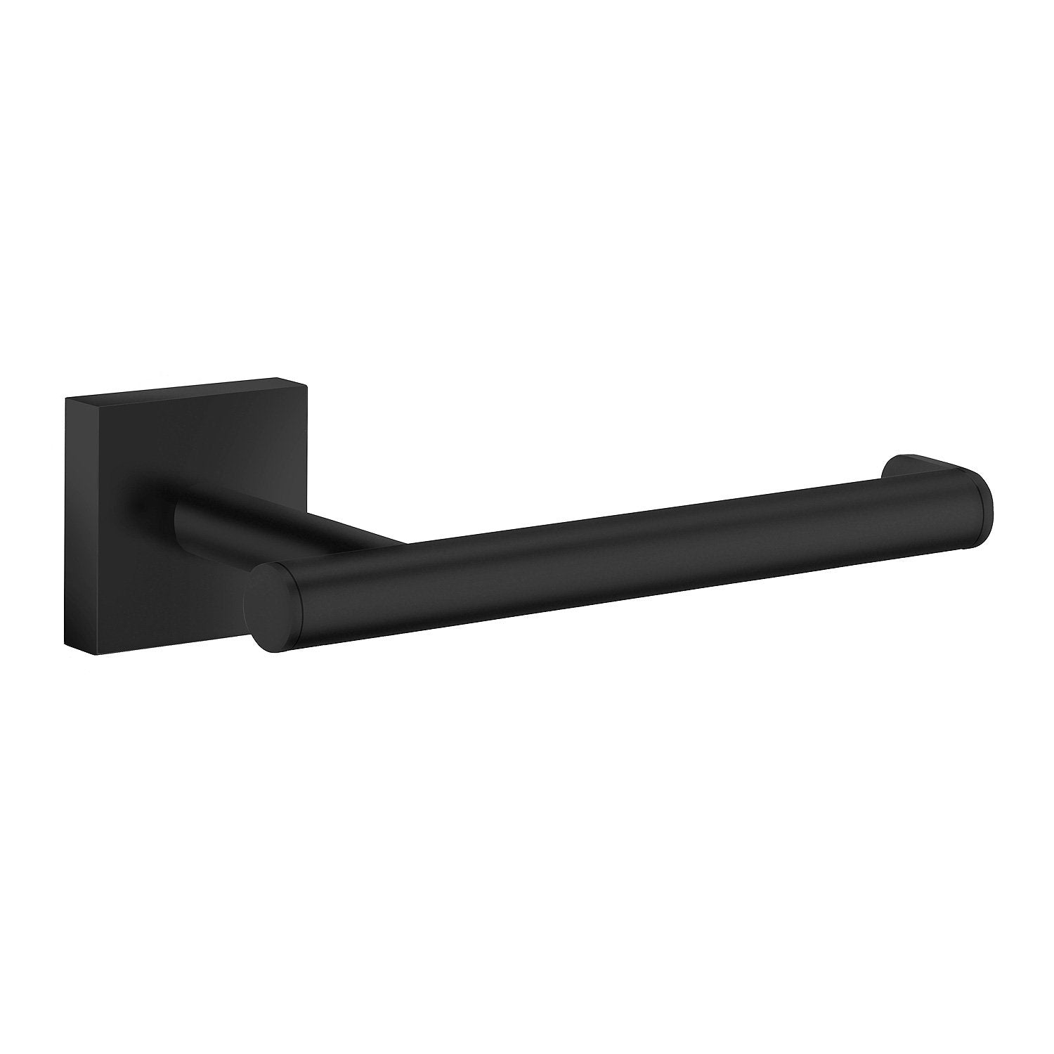 HOUSE Toilettenpapierhalter, Länge 152 mm, Oberfläche Schwarz matt