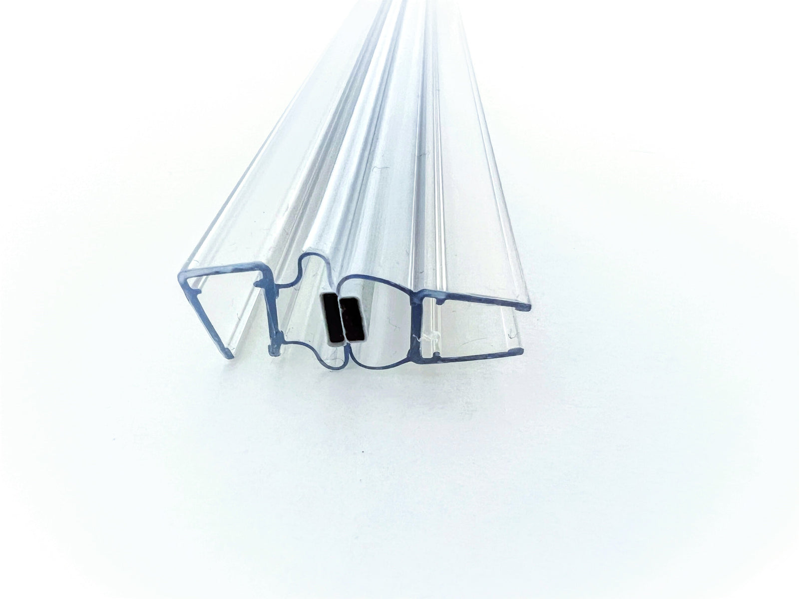 Magnetdichtungspaar 90° für Pendeltüren – Für 6 oder 8 mm Glas – Art.Nr. 6042/6092