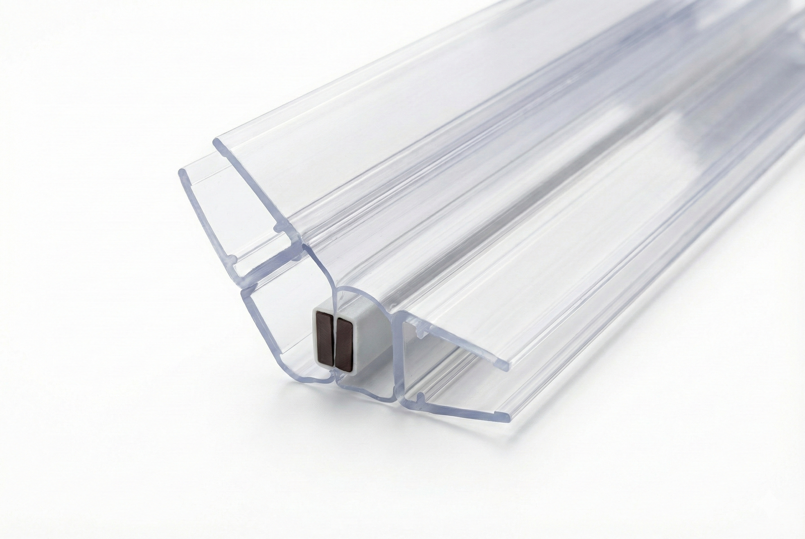 Magnetdichtungspaar 135° (1x45° + 1x90°) für Fünfeckduschen – Für 6 oder 8 mm Glas – Art.Nr. 6092/6082