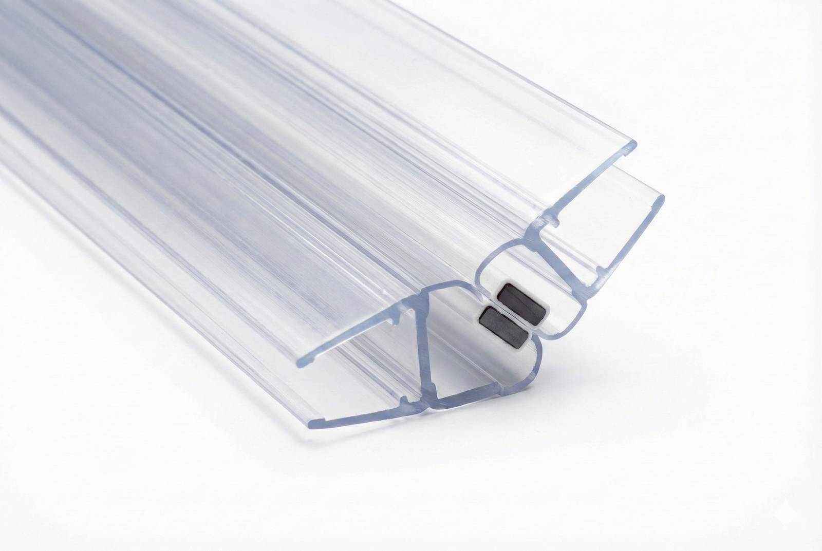 Magnetdichtungspaar 135° (1x45° + 1x90°) für Fünfeckduschen – Für 6 oder 8 mm Glas – Art.Nr. 6092/6082