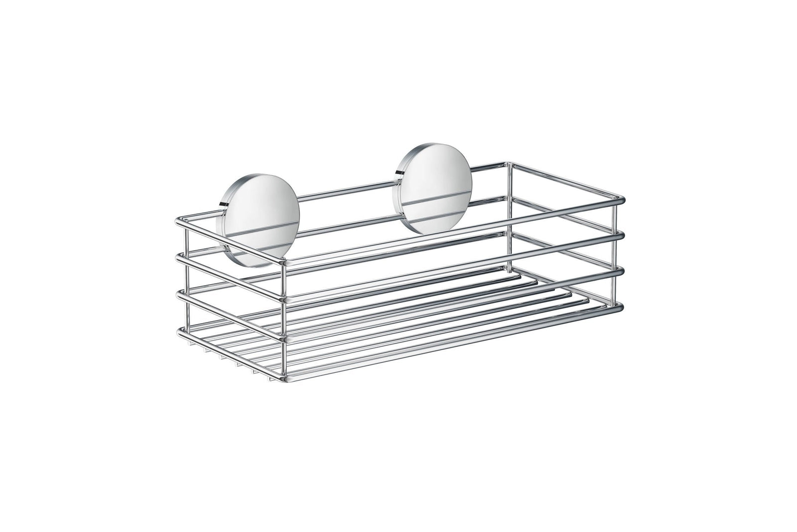 Duschkorb selbstklebend Verchromt