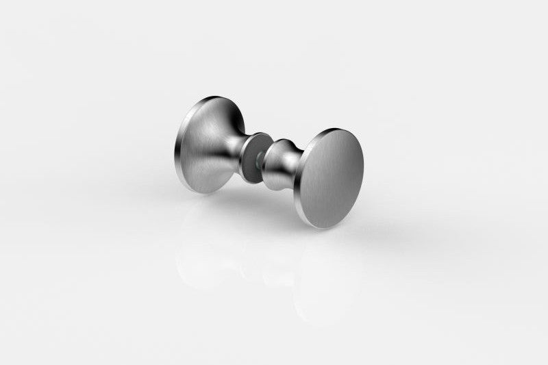 Knopfgriff 8236 – rund Ø 40 mm beidseitig, 6–13,52 mm Glas, 5 PVD-Farben