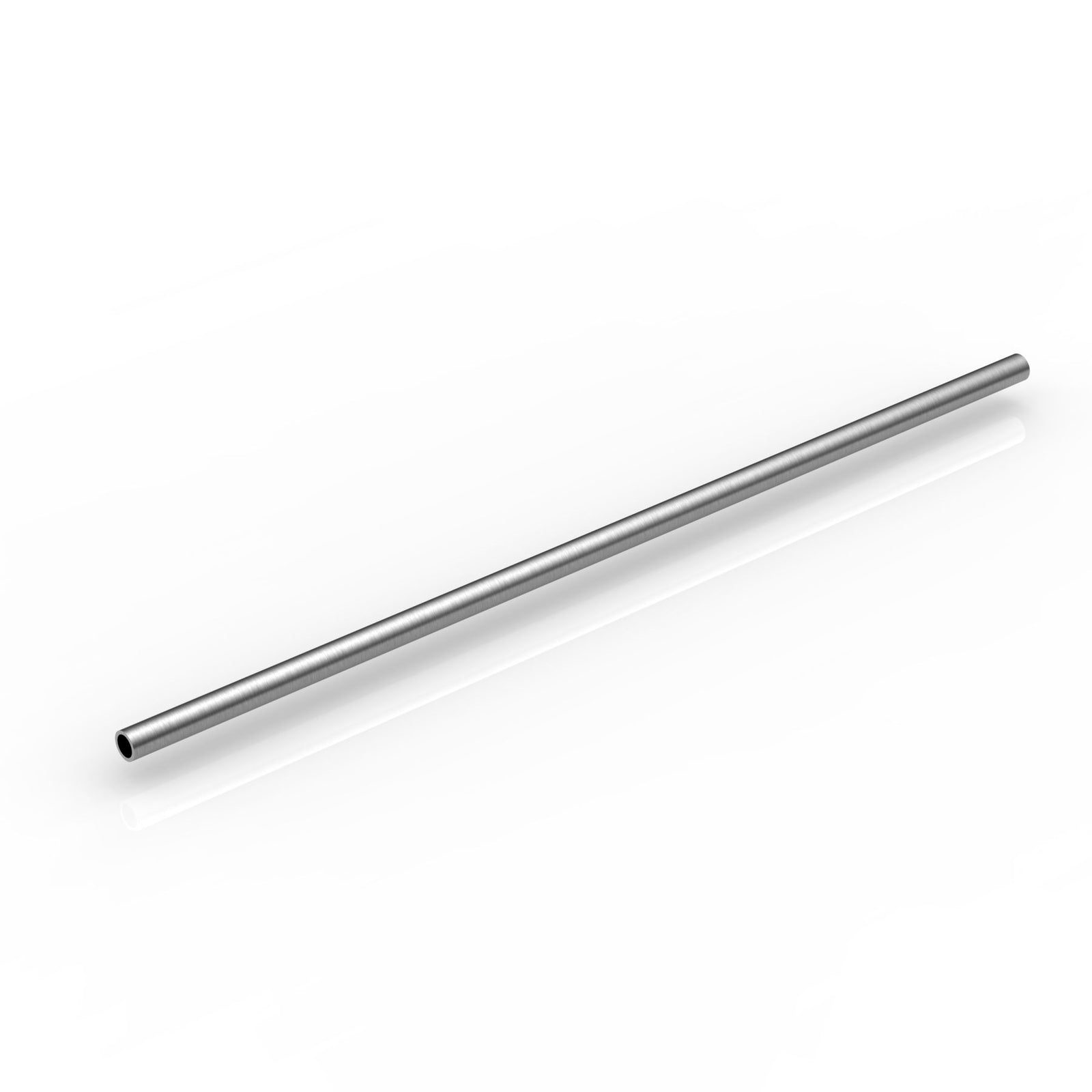 Aluminiumrohr Ø 16 mm, Edelstahloptik