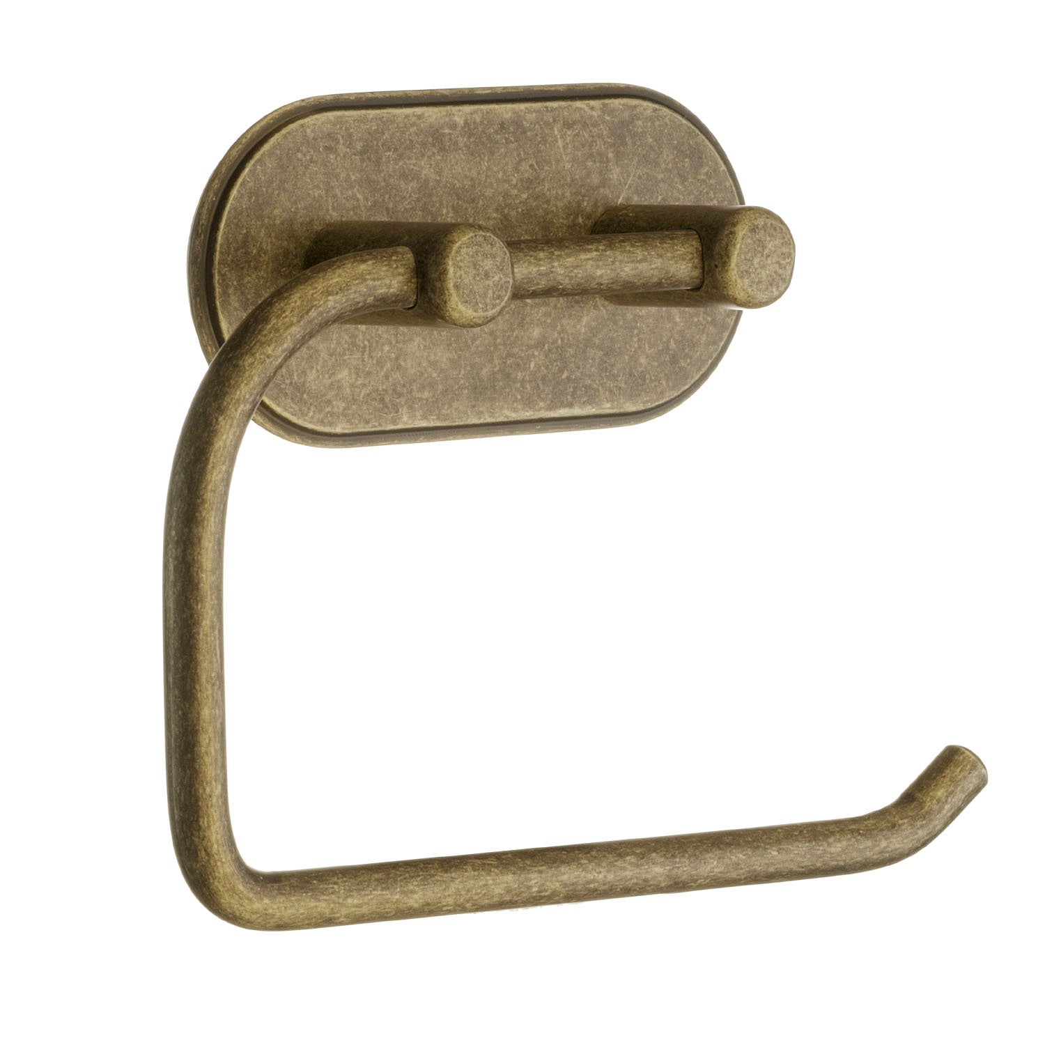 Selbstklebender Design-Toilettenpapierhalter, Messing antik