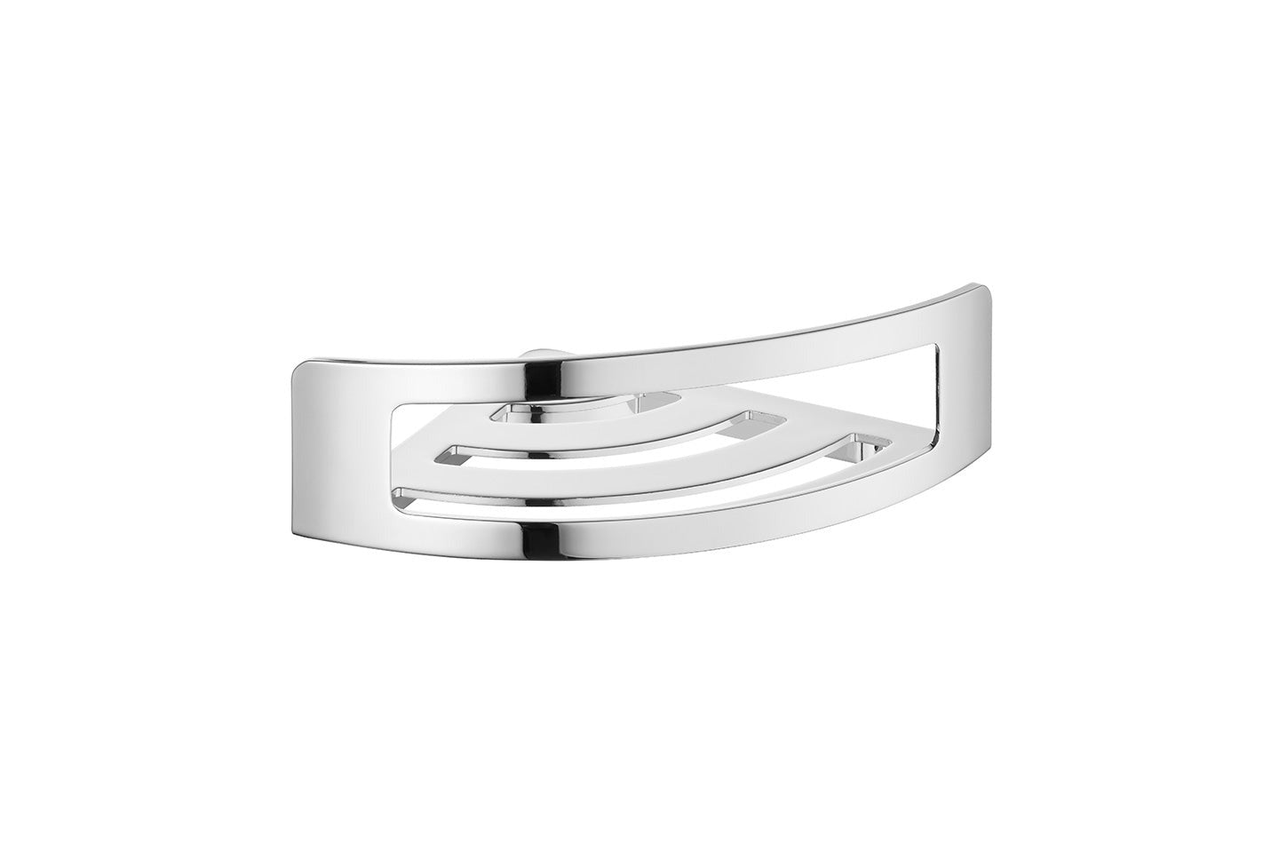 Duschablage Eckmodell abnehmbar, Chrom glänzend