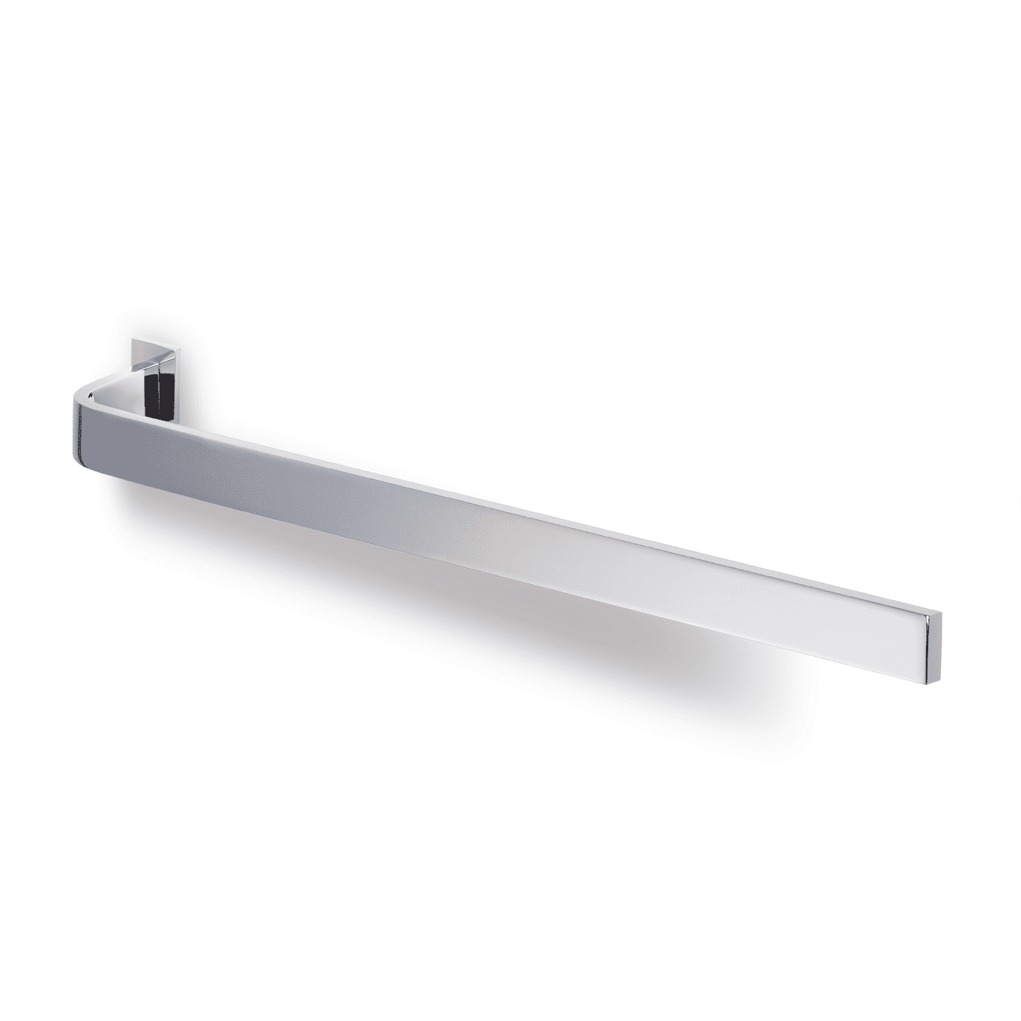 Giese Handtuchhalter starr einarmig eckig in Chrom glanz