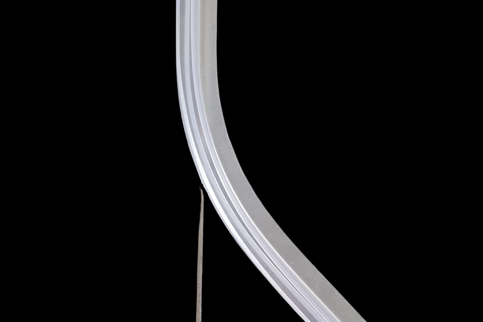 Gebogene Dusch-Türdichtung 135° für Fünfeckduschen – Für 6 oder 8 mm Glas – Art.Nr. 5102.135