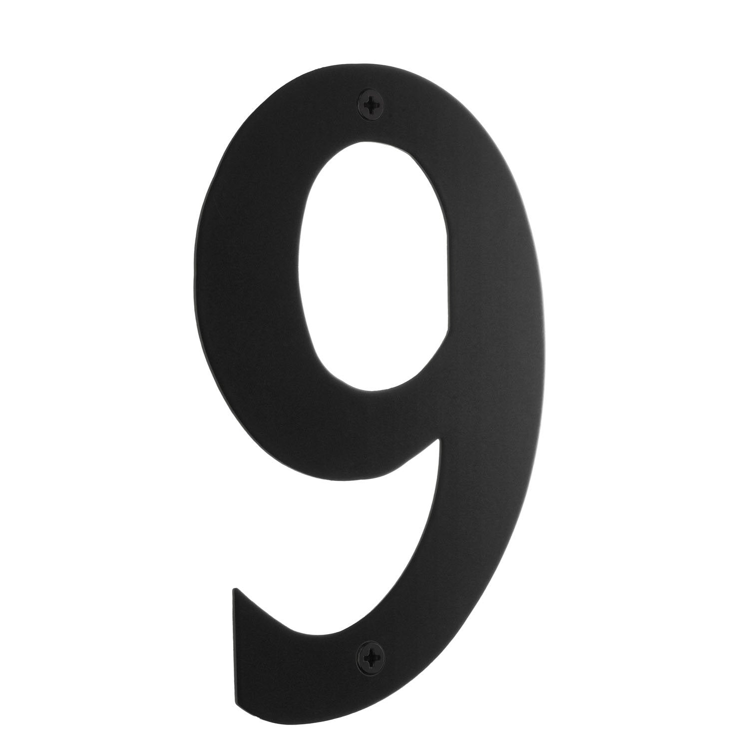 Hausnummer 9 Schwarz