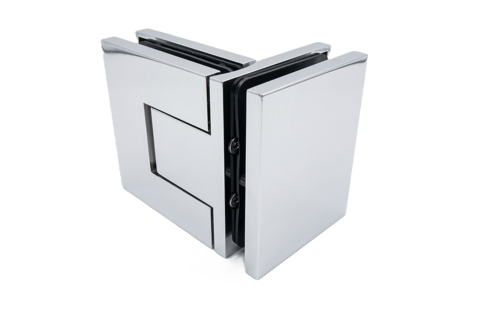 Bellagio Pendeltürband 90° Glas-Glas BEL392 – 50 kg, 8/10 mm ESG, 11 Oberflächen
