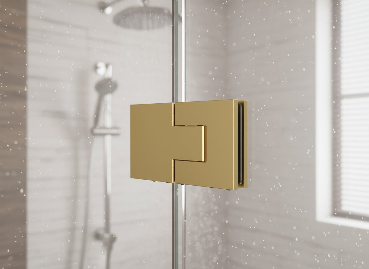 Bellagio Pendeltürband 180° Glas-Glas BEL380 – 50 kg, 8/10 mm ESG, 11 Oberflächen