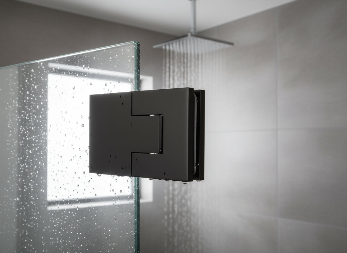 Bellagio Pendeltürband 180° Glas-Glas BEL380 – 50 kg, 8/10 mm ESG, 11 Oberflächen