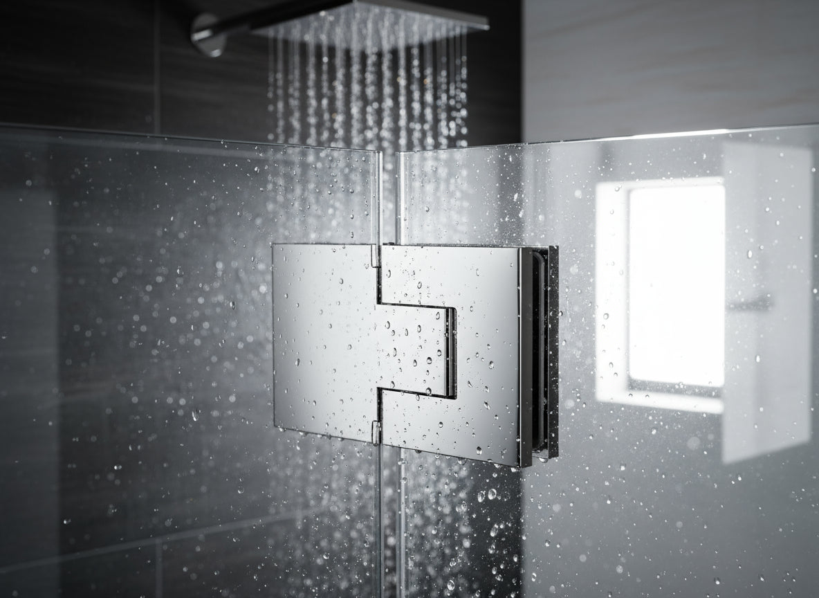 Bellagio Pendeltürband 180° Glas-Glas – 8/10 mm ESG, 50 kg, einstellbar – Art.Nr. BEL380