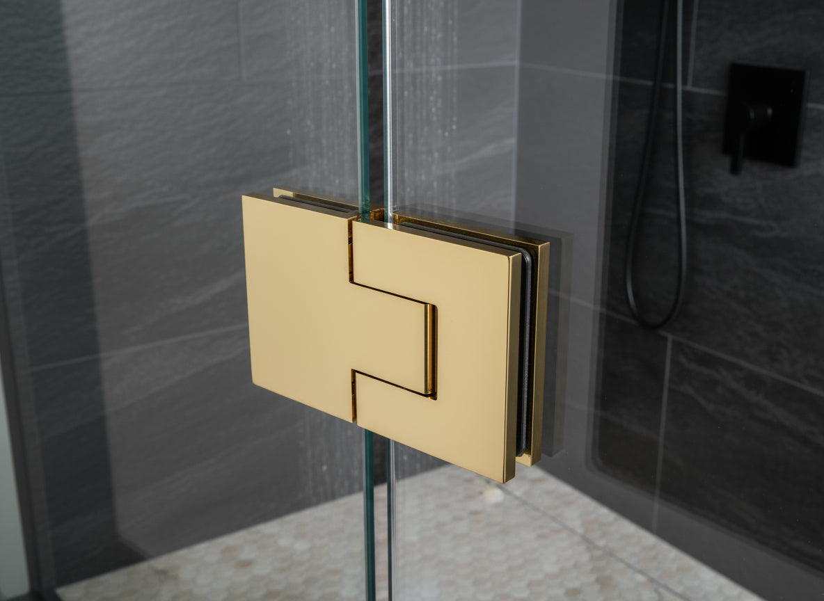 Bellagio Pendeltürband 180° Glas-Glas BEL380 – 50 kg, 8/10 mm ESG, 11 Oberflächen