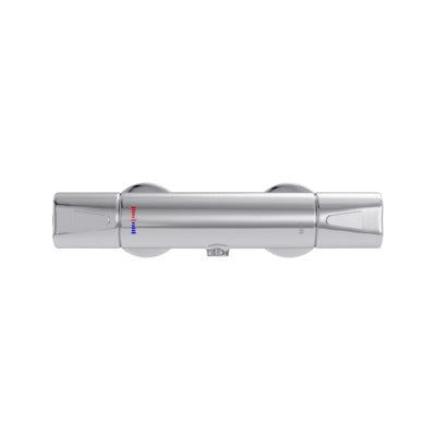 Vigour Clivia Safe-Tec Brausethermostat, Chrom, Aufputz, 38°C Schutz