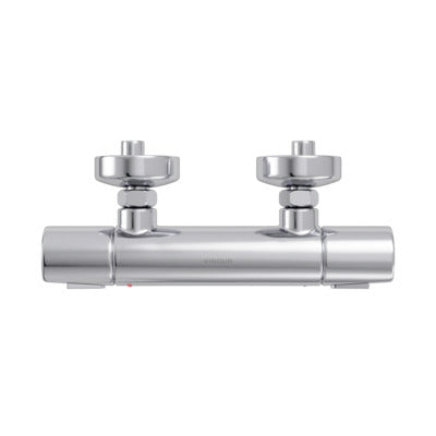 Vigour Clivia Safe-Tec Brausethermostat, Chrom, Aufputz, 38°C Schutz