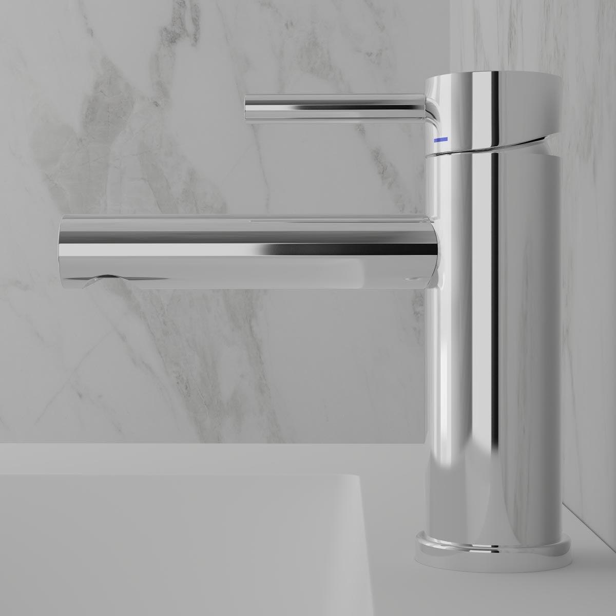 ScandTap Steel Clear Waschtischarmatur, Classic