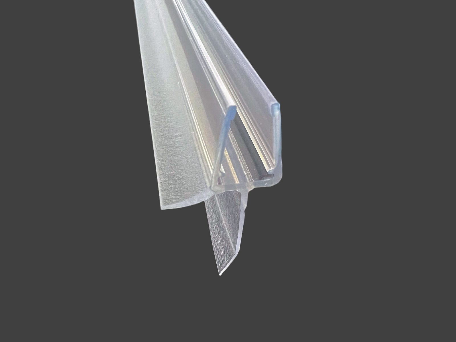 Duschdichtung mit kürzbarer 20 mm Lippe – Für 6 oder 8 mm Glas, Lücken 18-22 mm – Art.Nr. 5104