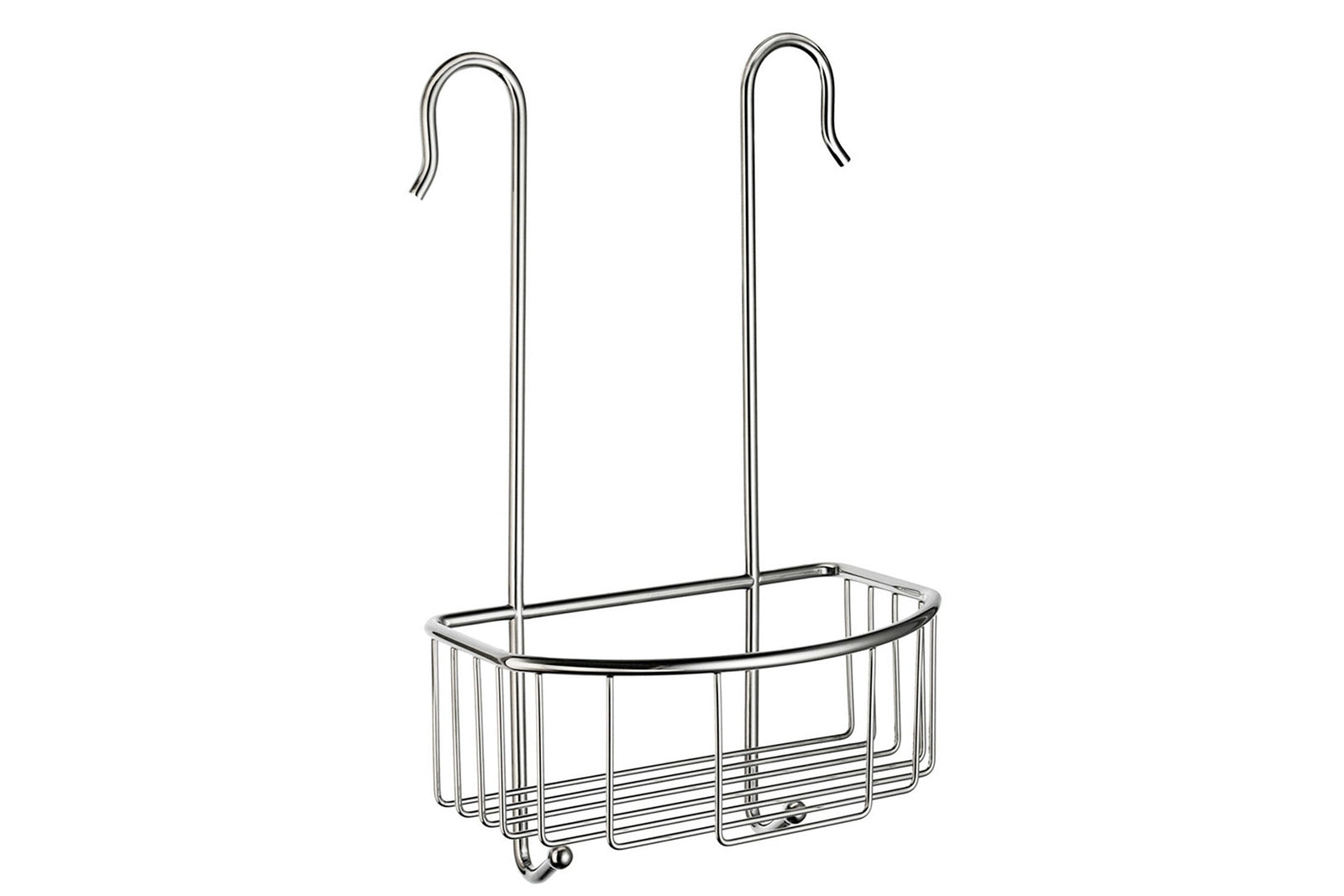 Smedbo Sideline Duschkorb für Duscharmaturen, zum Einhängen, 217 x 134 mm, Chrom poliert
