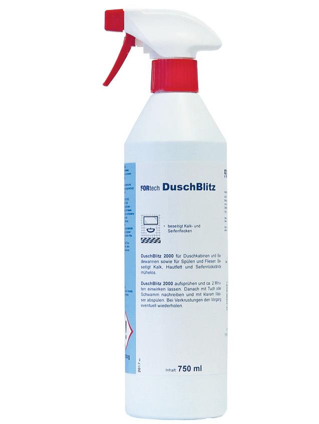 DuschBlitz 2000 Pflegereiniger 750 ml für Duschglas
