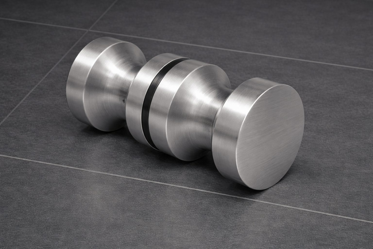 Dusch-Türgriff EUSDK1 – rund Ø 30 mm Messing, 6–12 mm Glas, 11 Oberflächen