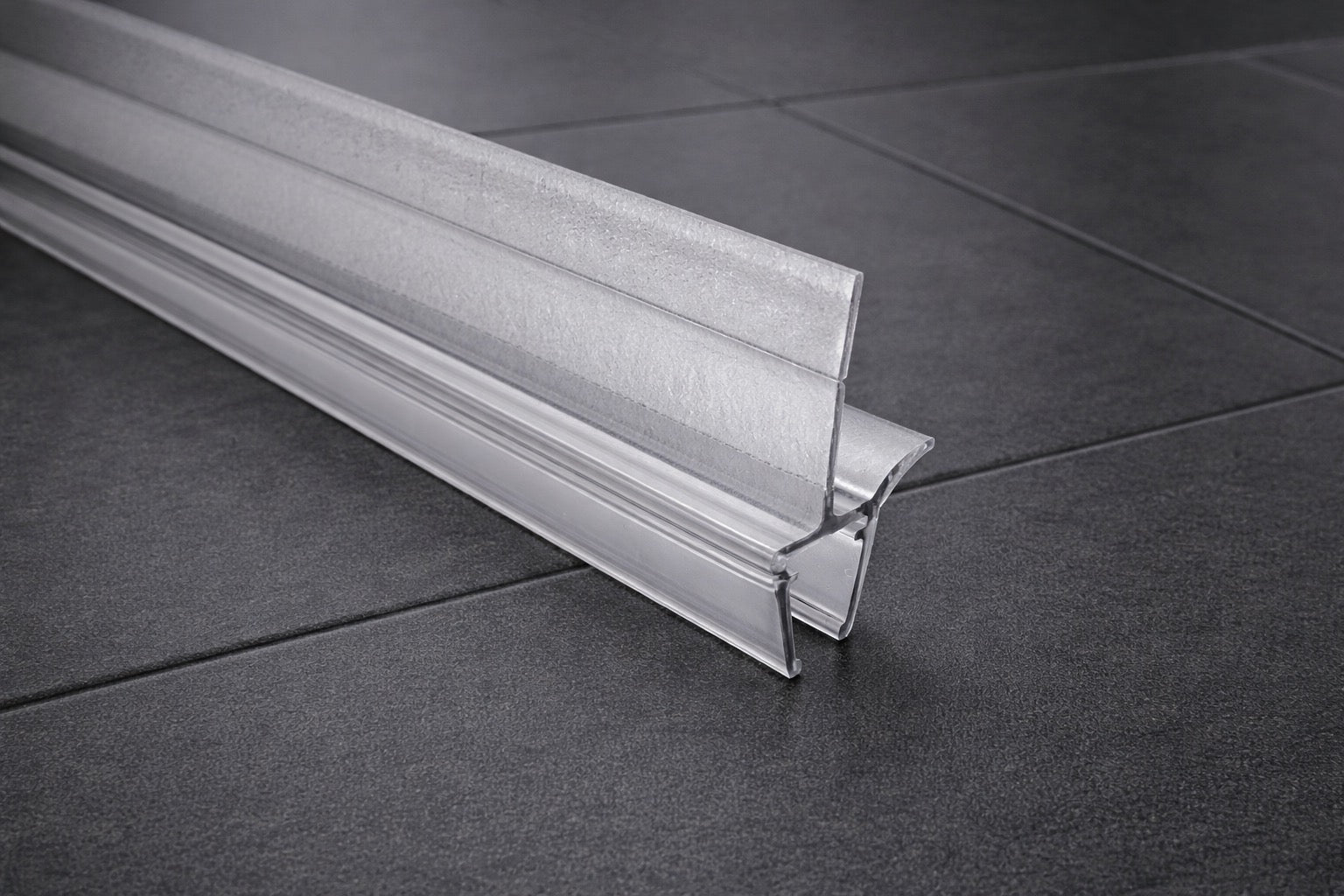 Duschdichtung mit kürzbarer 20 mm Lippe – Für 6 oder 8 mm Glas, Lücken 18-22 mm – Art.Nr. 5104