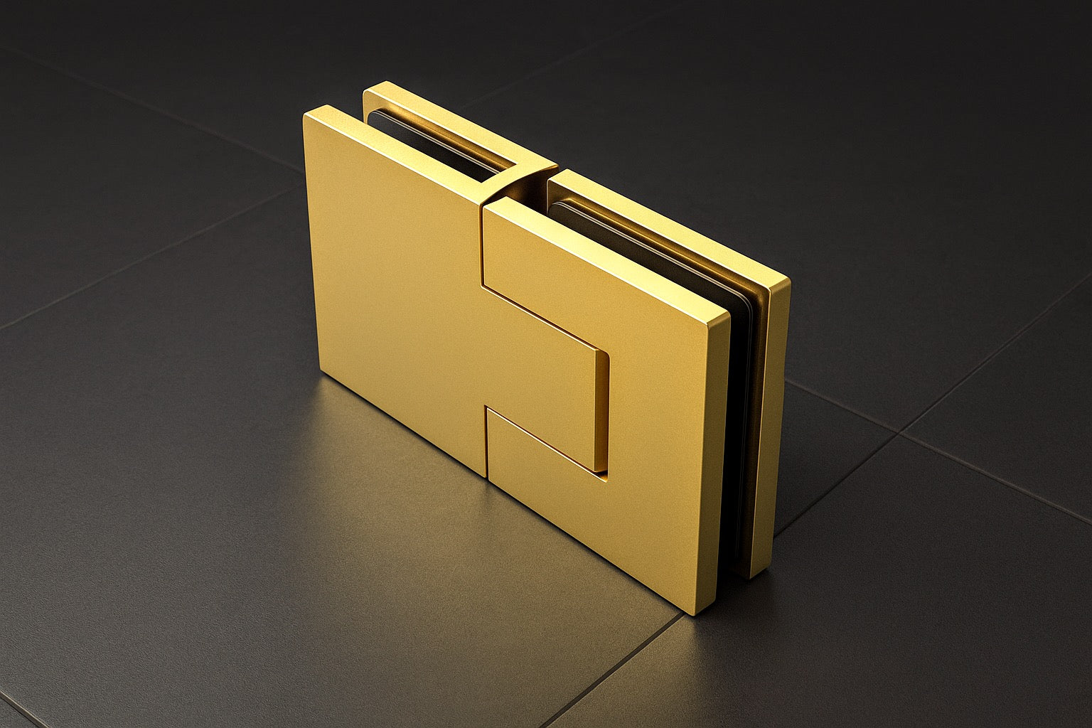 Bellagio Pendeltürband, 180° Glas-Glas, Farbe: Gold