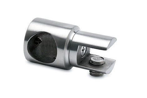 Glashalter 836 – Ø 19 mm geschlossen, drehbar 45°/90°, ohne Glasbohrung