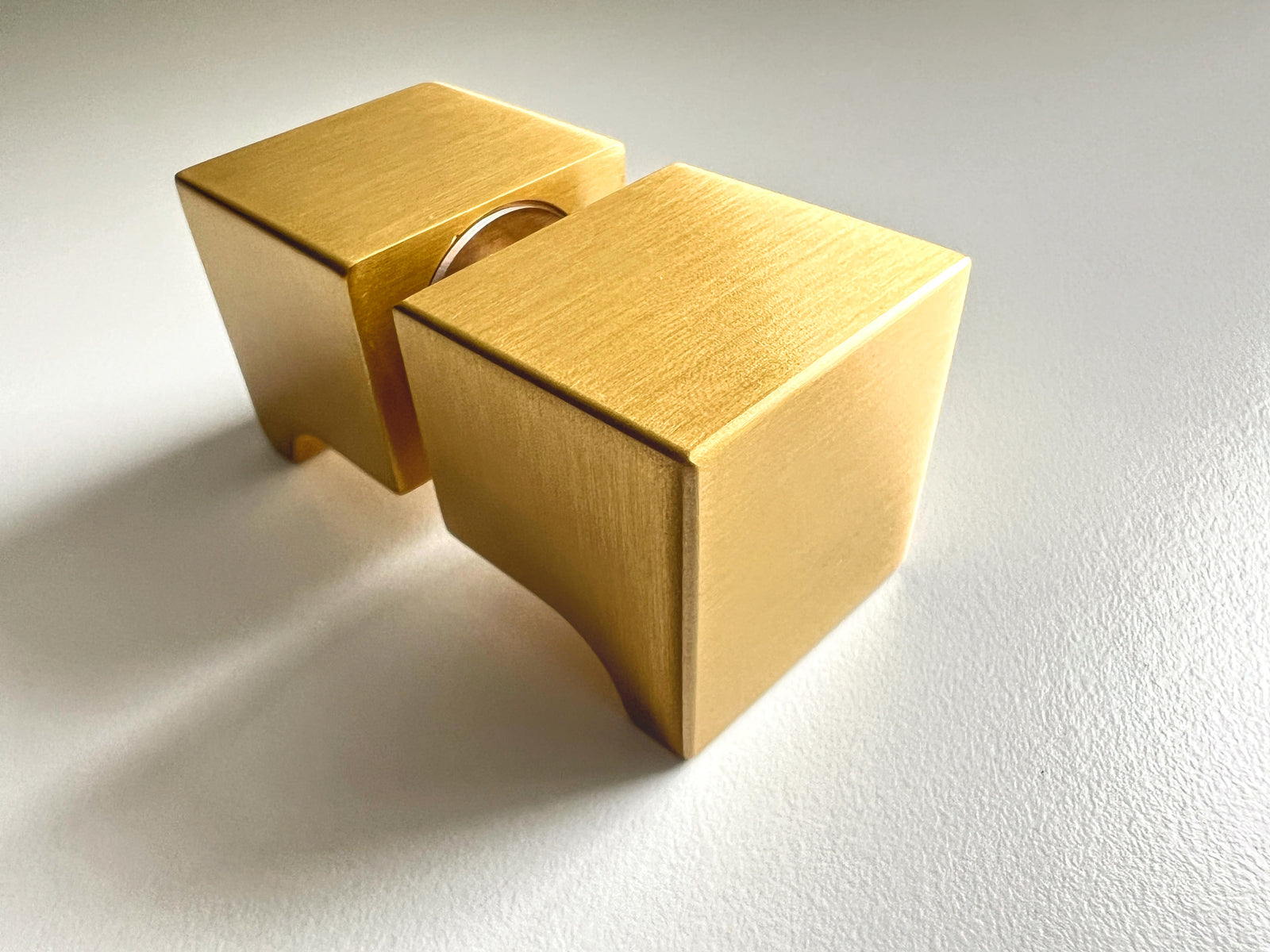 Duschtürgriff eckig, Art.Nr. SDK300, goldfarbig