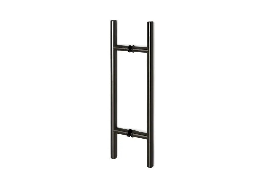 Griffstange 53 – Ø 19 mm V2A beidseitig, 8–40 mm Glas, 200 mm Lochabstand