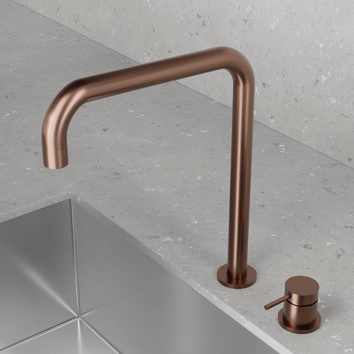 ScandTap Harmonized K2 Square Küchenarmatur, Amber