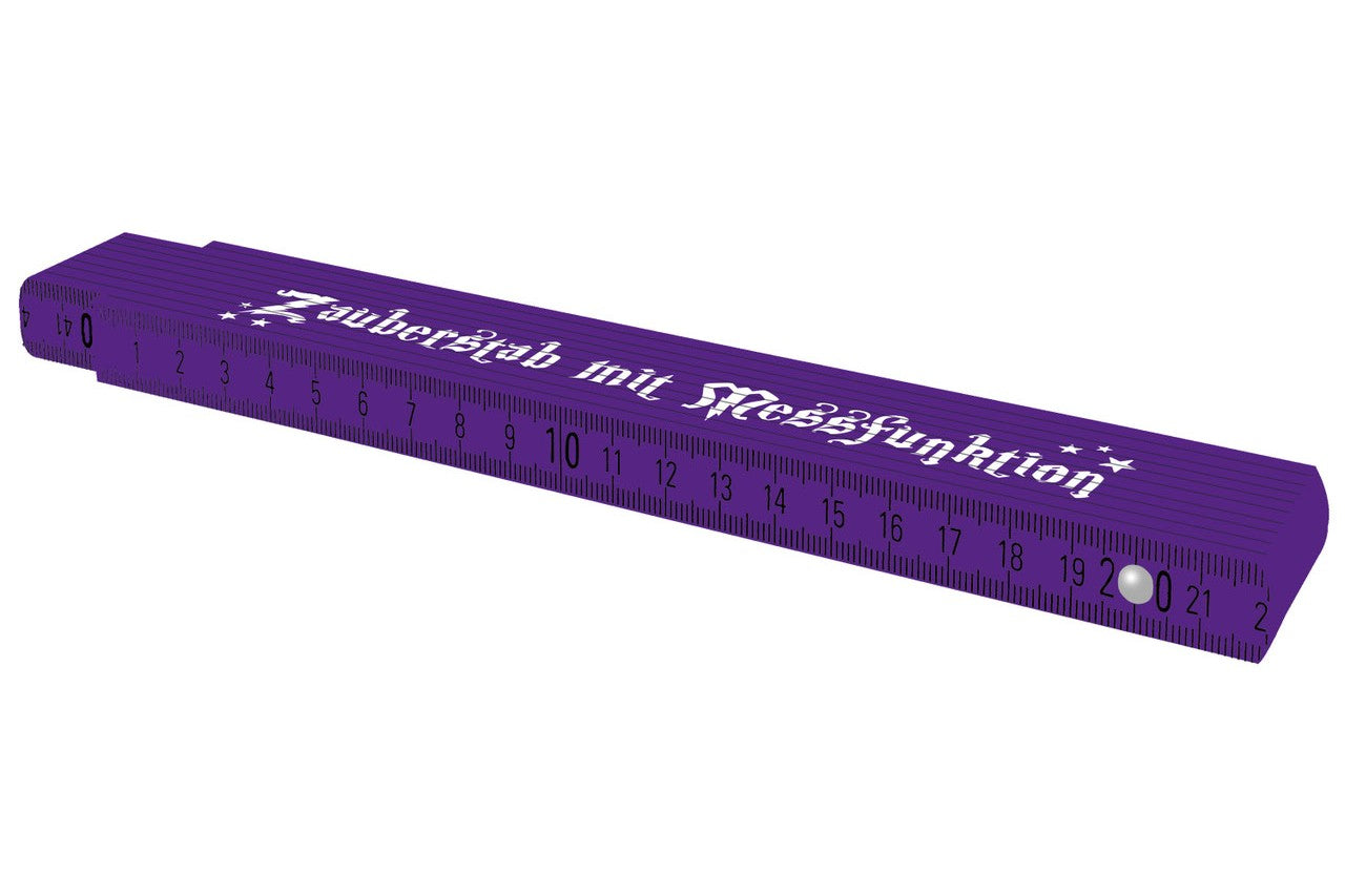 TOX Meterstab farbenfroh – 2 m mit Winkelmessfunktion