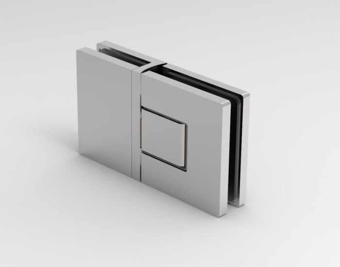 Nobiallo Pendeltürband 180° Glas-Glas Hebe-Senk – 50 kg, 8/10 mm ESG
