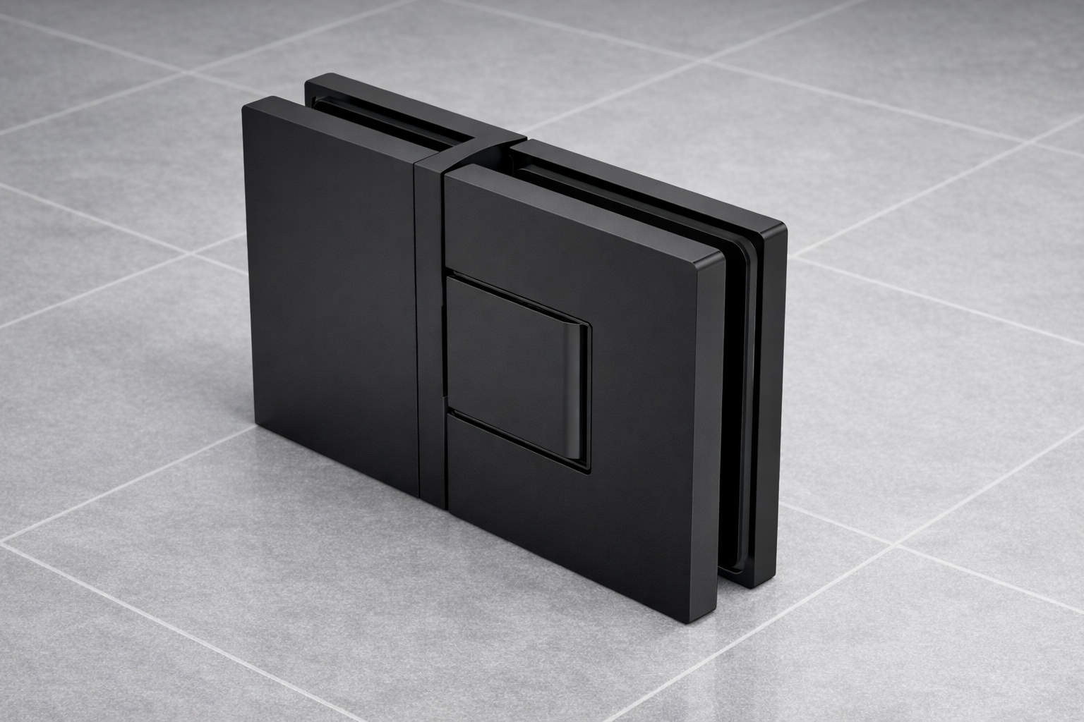 Nobiallo Pendeltürband 180° Glas-Glas Hebe-Senk – 50 kg, 8/10 mm ESG