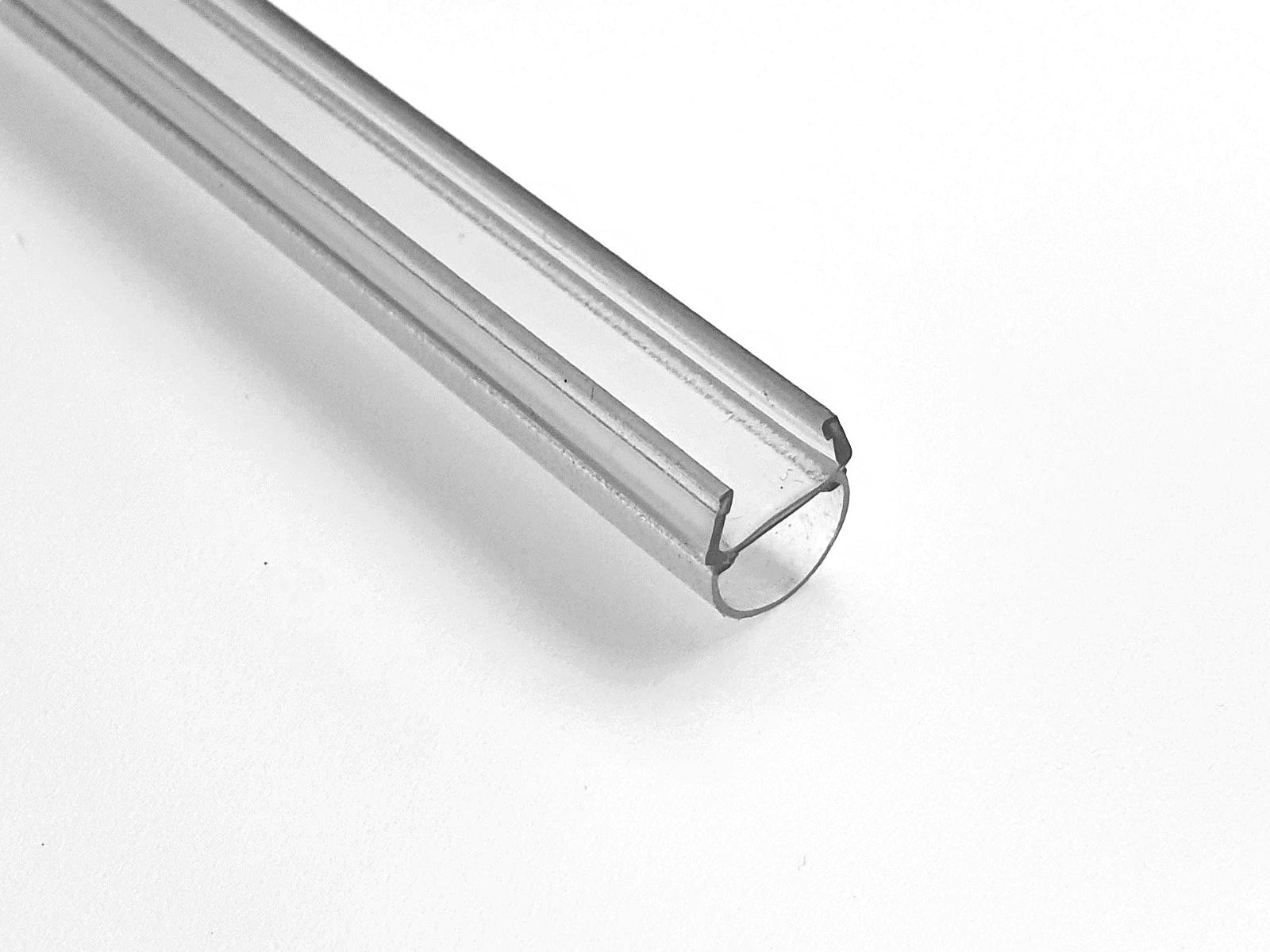 Streifdichtung (Ballondichtung) mit kurzem Glaseinstand – Für 8 mm Glas, Lücken 8-9 mm – Art.Nr. PCR8S